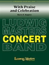 With Praise and Celebration Concert Band sheet music cover